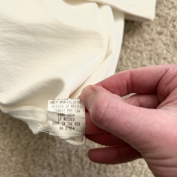 Neiman Marcus High Waisted White Ankle Pants - Picture 11 of 11